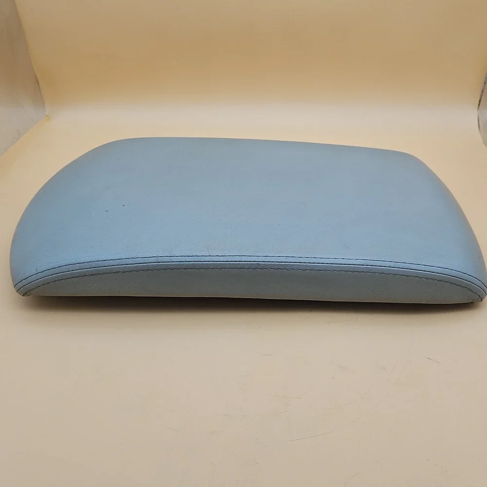 2004-12 QX56 Armada Rear‎ Center Console Beige Leather Armrest Lid Cover OEM